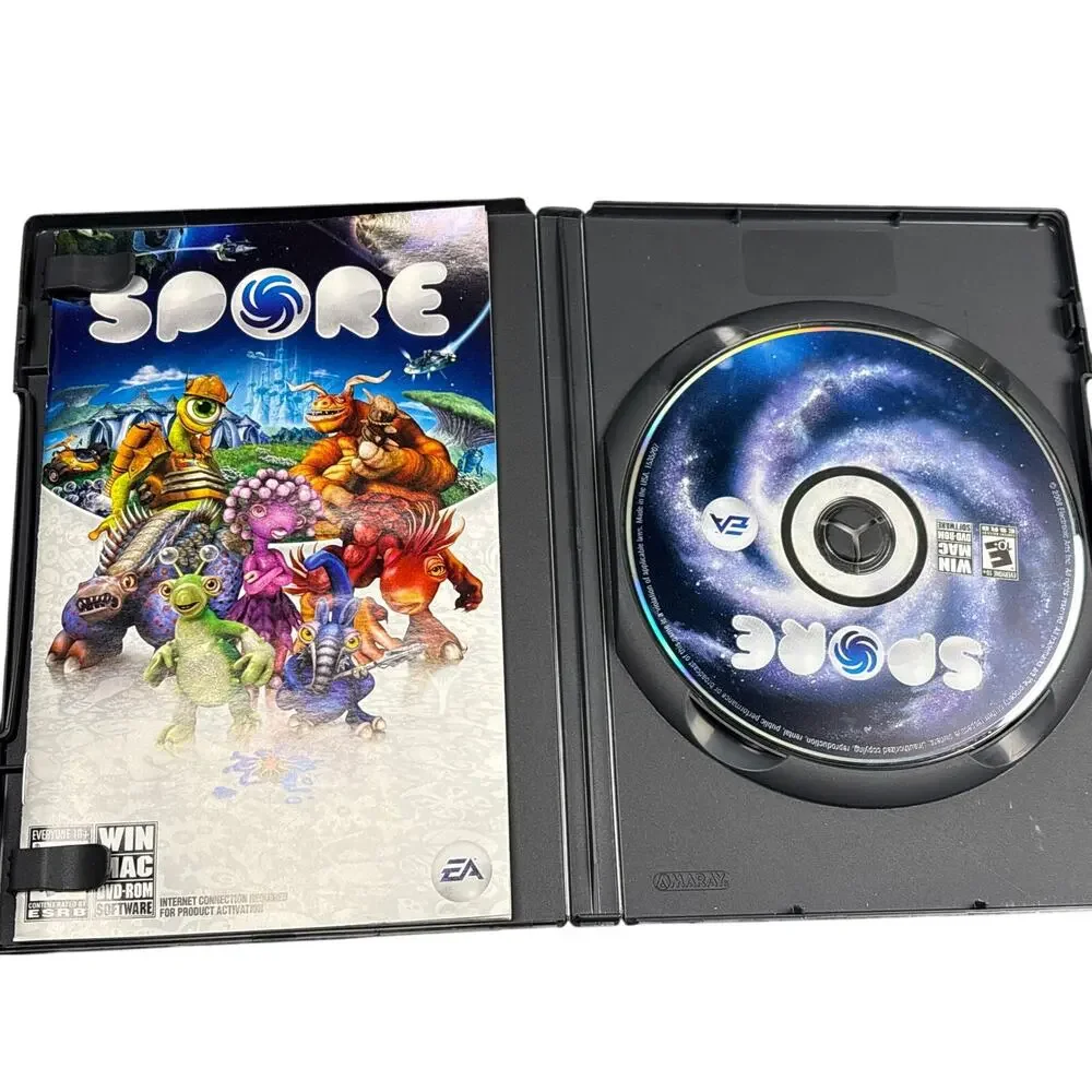 SPORE (PC and Mac) by the creator of Sims - manual included video game EA 2008